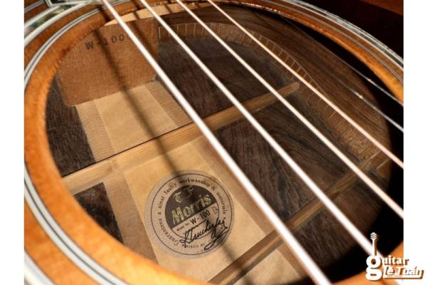 Guitar acoustic Morris W100D - Hình ảnh 3